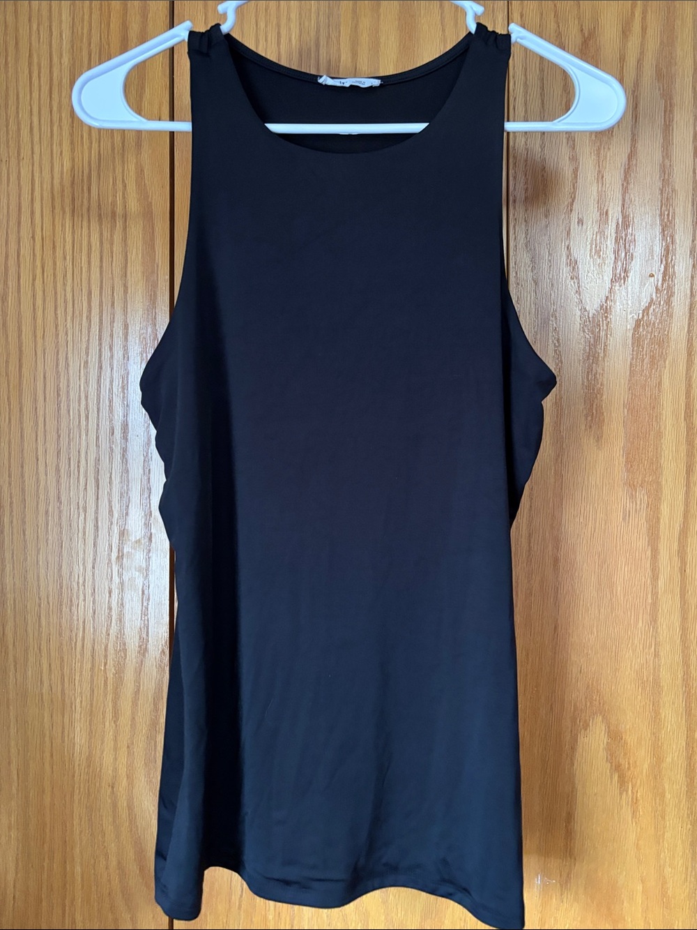 Edgely Black Tank Top